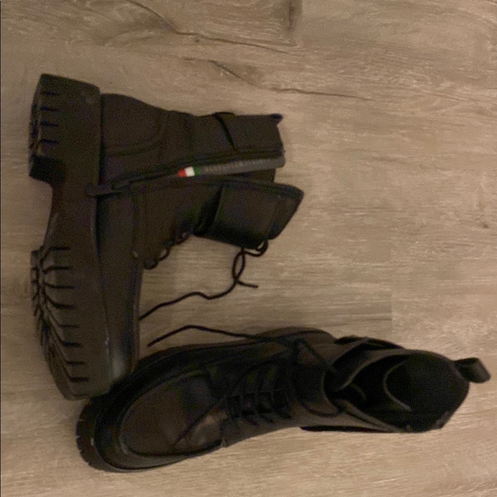 Franco Sarto Black Athletic Shoes